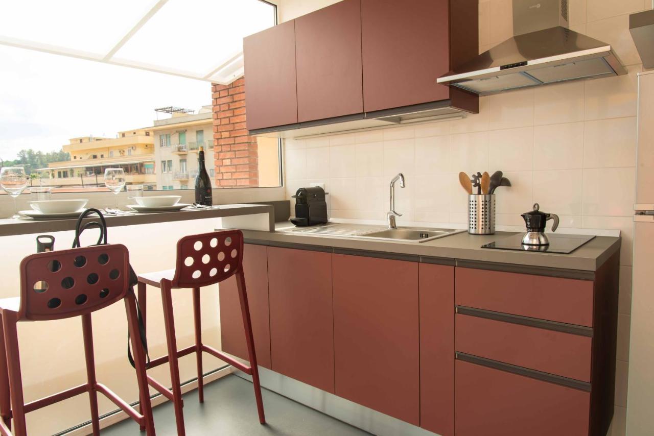 Terrazza Giuliana Rooftop روما المظهر الخارجي الصورة
