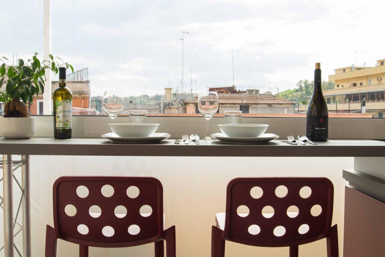 Terrazza Giuliana Rooftop روما المظهر الخارجي الصورة